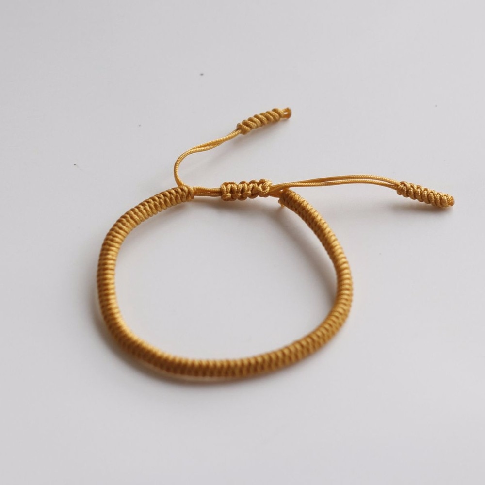 Tibetaanse boeddhistische handgemaakte knopen gelukskoord armband unisex boeddhistische sieraden maat verstelbaar dropshipping