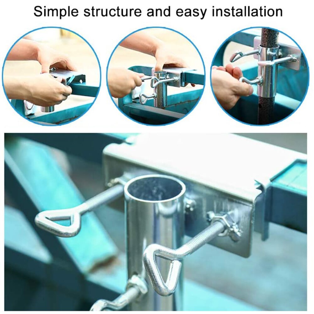 Umbrella Mount Fix Clip Sillas De Playa Portable Patio Balcony House Umbrellas Accessories Beach Chairs With Canopy Shade Clamp