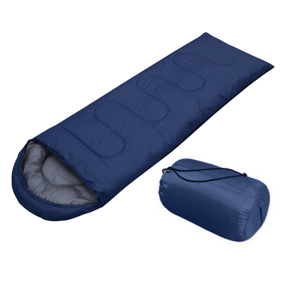 Camping Sleeping Bag Ultralight Warm Sleep Bag for Outdoor Travel Hiking: Navy Blue