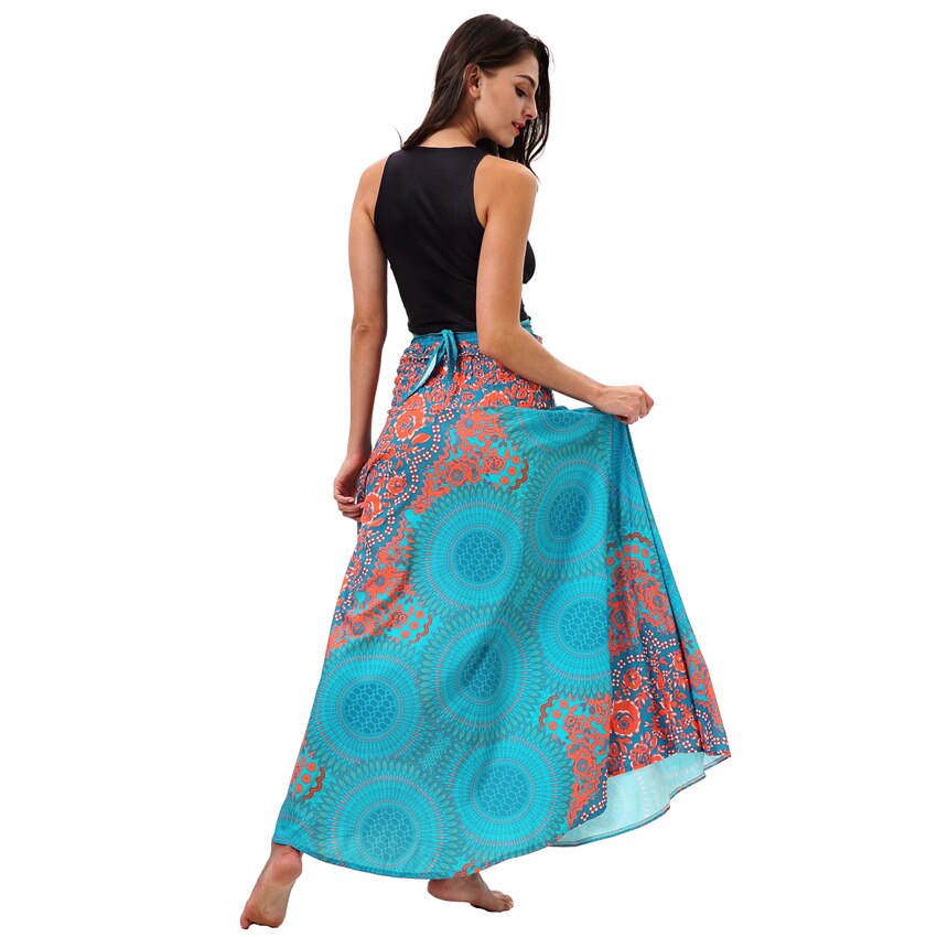 Japanse Japan Bohemen Jurk Bloemen Twee Stijl Dragen Jurk of Rokken Traditionele Stijl Aziatische Kleding Folk Thai Jurk Thailand