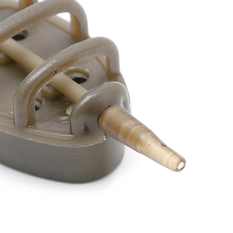 Inline Method Carp Fishing Feeder 4 Feeders 15/20/25/35g 30/40/50/60g Mould Set