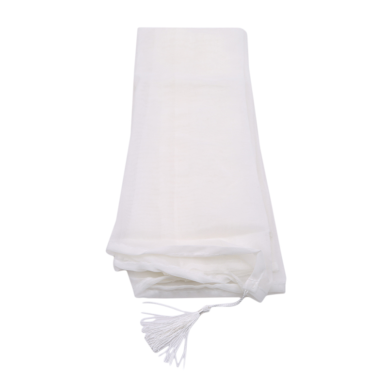 Romantische Moderne Effen Kleur Translucidus Venster Gaas Thuis Gordijn Voor Home Decor Woonkamer Slaapkamer Decoratie Enkele Pc: White