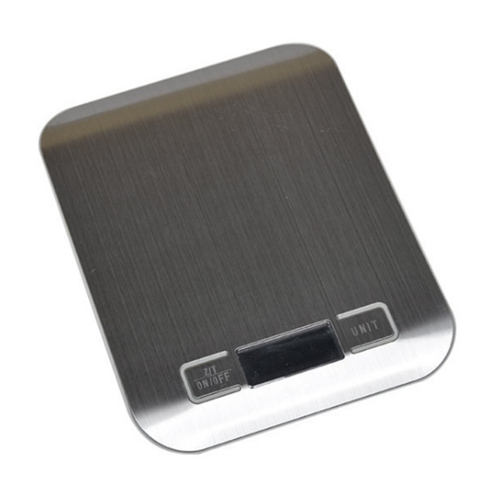 Flat Kitchen Food Stainless Steel Food Scale Kitchen Household Scale Electronic Scale Gram Weight Scale