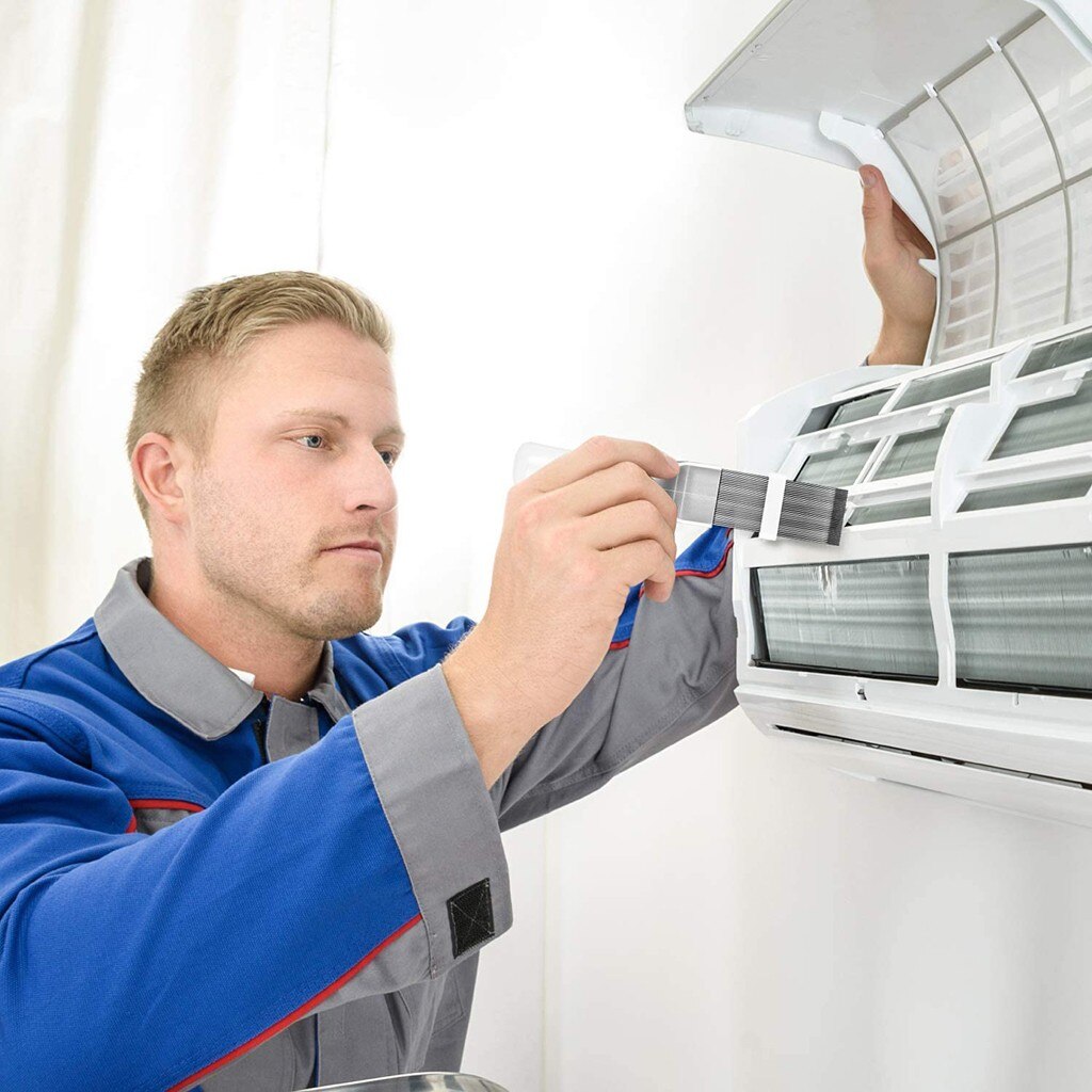Schoonmaken Airconditioner Fin Reparatie Tool Coil Kam Een/C Hvac Condensor Radiator Universele Radiator Vouwen Borstel Schoonmaak Tool
