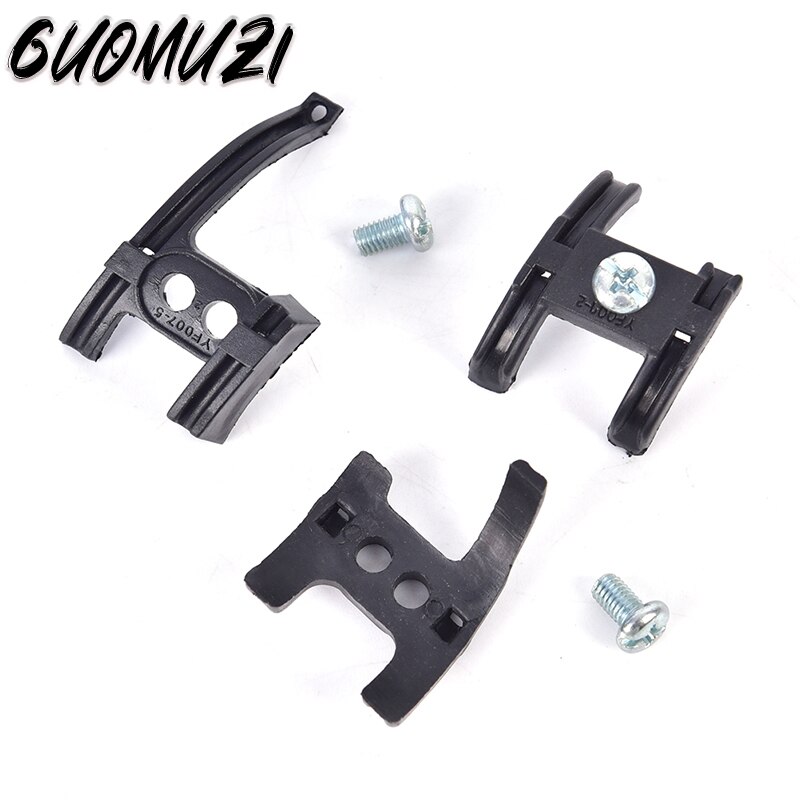 1 pc bicicleta nueva guía Cable camino de MTB bicicletas Anti fricción soporte inferior metamorfo guía Cable tubo de línea de accesorios para bicicletas
