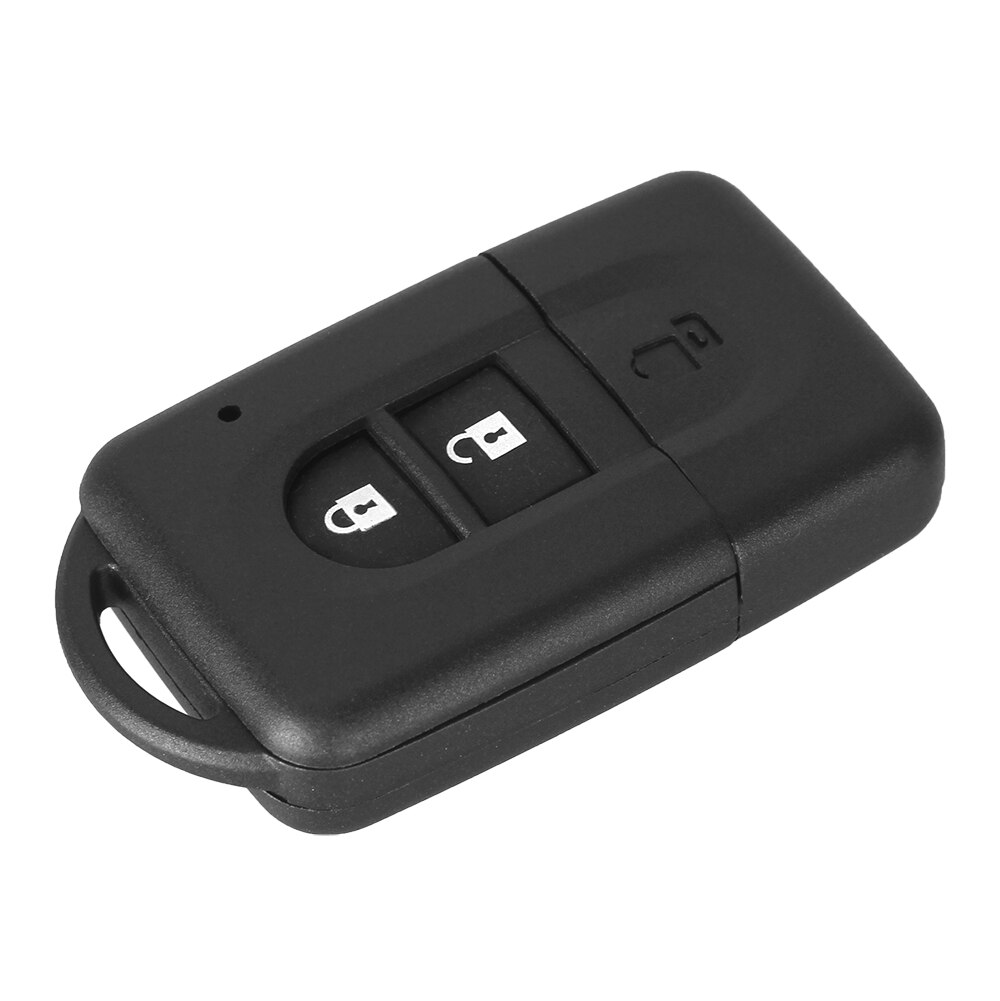 KEYYOU For Nissan MICRA Xtrail Broken Cases 2 Buttons Smart Fob Case Remote Car Key Shell Fob Replacement: key case