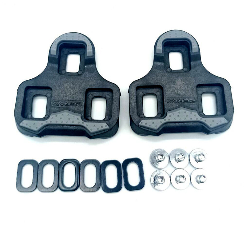 ZERAY 0/3 gradi tacchetti pedali autobloccanti antiscivolo ultraleggero compatibile forKEO bici da strada e coperture accessori per biciclette