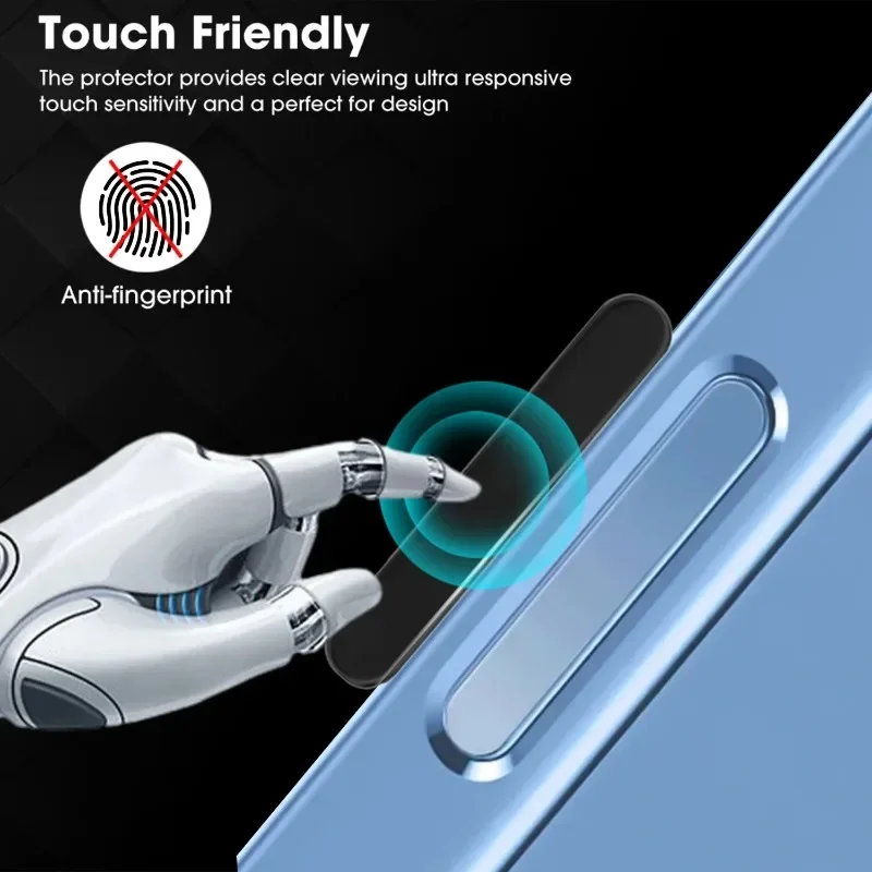 20-1PCS Side Tempered Glass Films For iPhone 16 Pro Max 16Plus Camera Control Button Screen Protector Sticker Anti Scratch Film