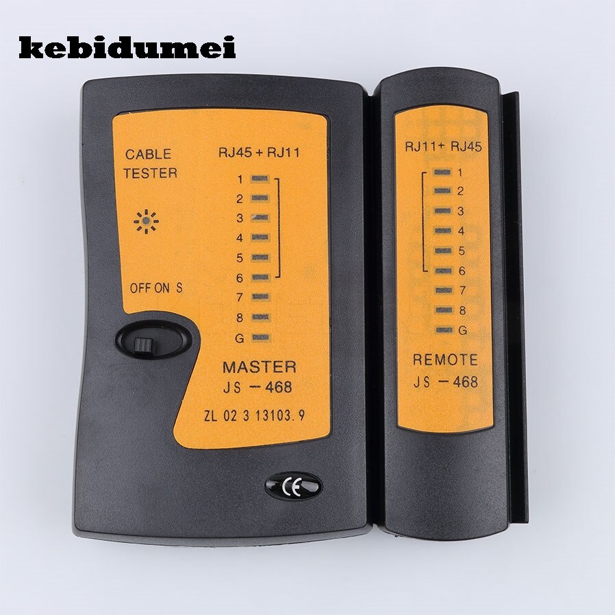 Kebidumei Korting Professionele Netwerk Kabel Usb RJ45 Draad Tester Netwerken Detector Tracker Tool Kit