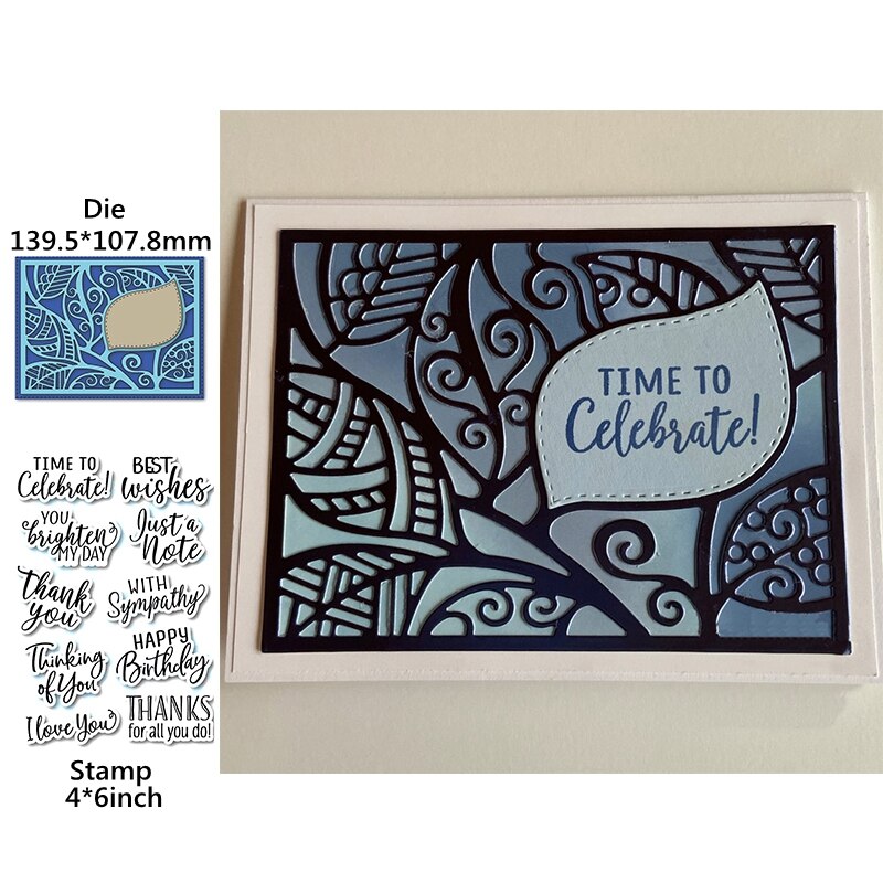 Noël cerf/orignal ours câlin miel abeille anniversaire éléphant sorcière chaussures + Phrases bénédictions matrices et timbres pour bricolage carterie: WW0961A1H5808 / Stamp