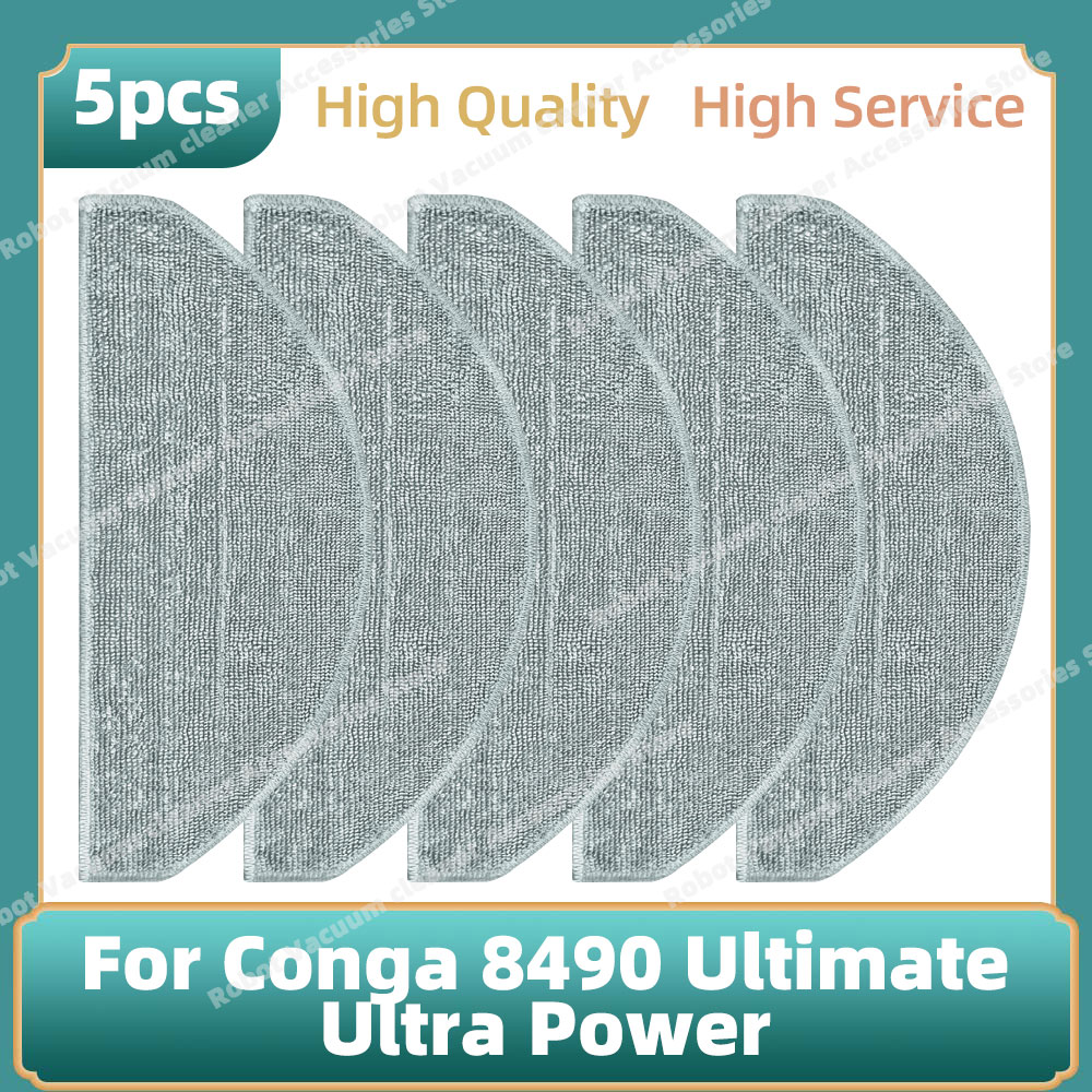 Compatible For Cecotec Conga 8490 Ultimate Ultra Power / 7490 Ultimate Home X-Treme Genesis Accessories Brush Mop Bag Parts: Orange