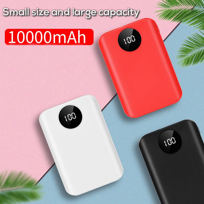 Portable double USB bricolage Powerbank Case 3x18650 batterie charge affichage numérique batterie externe Kit de coque chargeur externe 10000mAh