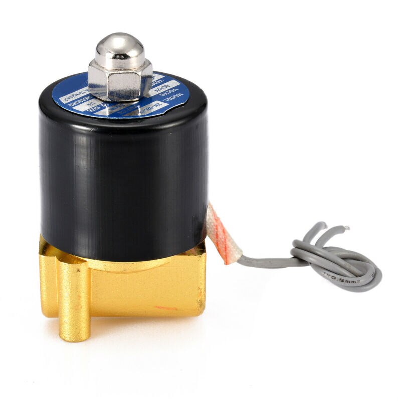 Jual 1/4 Inch Electric Solenoid Valve For Water Air Gas Diesel 12V - Jakarta Barat - Toko - View #2