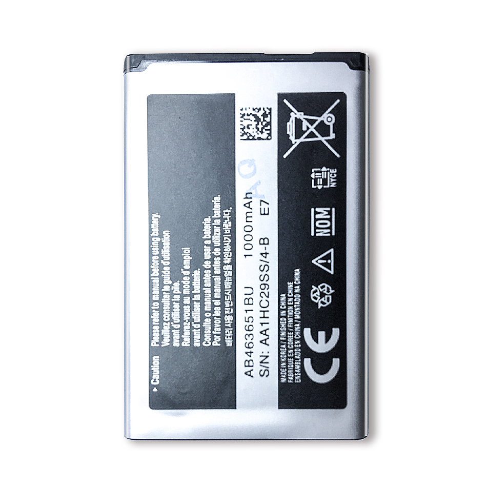 AB463651BC AB463651BE AB463651BU Battery For Samsung W559 S5620I S5630C C3200 F339 S5296 C3322 GT-C3530 S5610 with Track Code