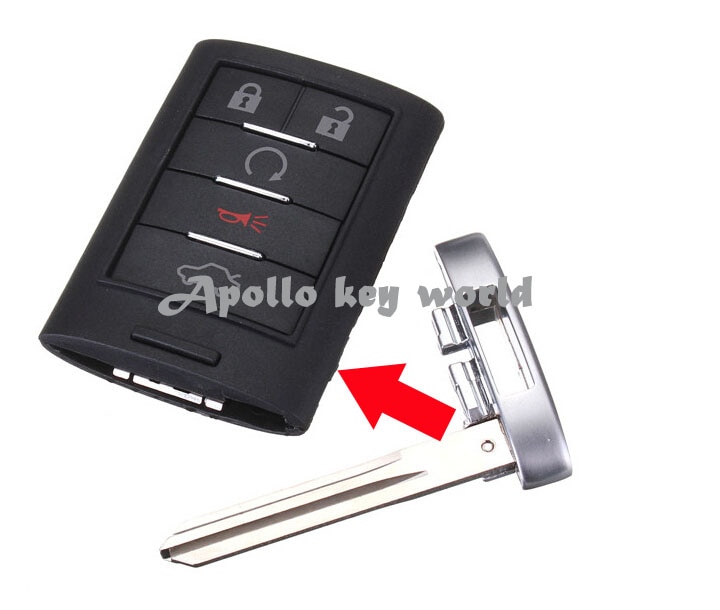 Emergency Spare Key for Cadillac Seville SLS CTS Replacement Key Blank Car Key Blade For Cadillac