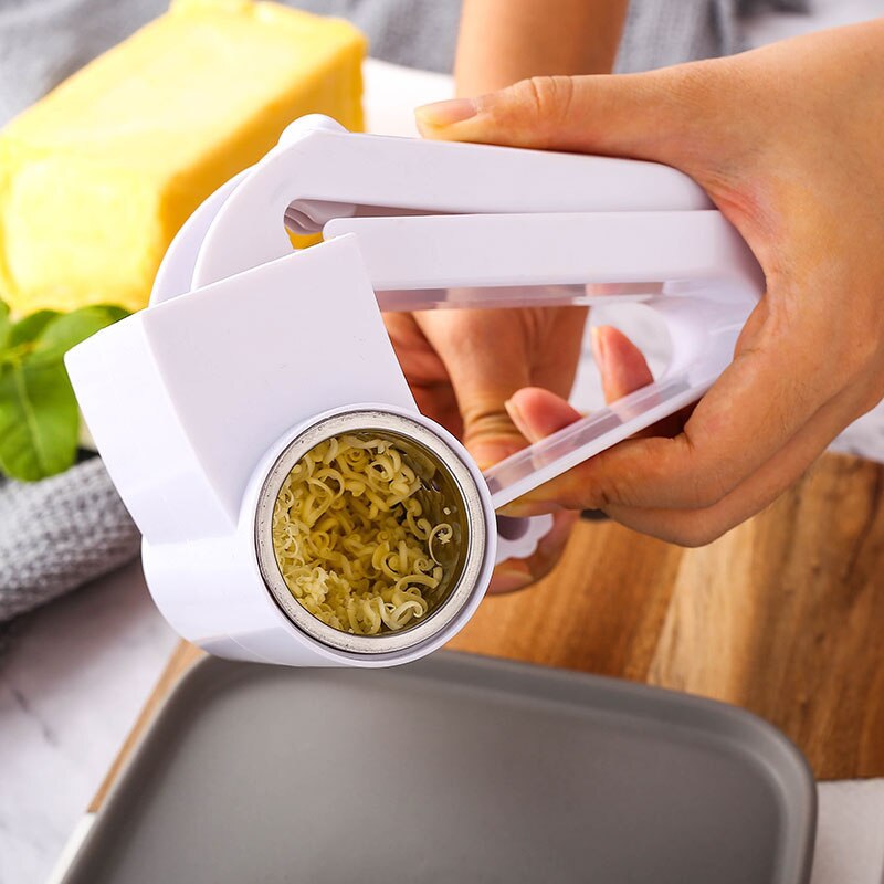 Hand Rotating Cheese Grater Multi-Purpose Cheese Slicer Three-In-One Cheese Yogurt Planer Kitchen Accessories Baking Tools