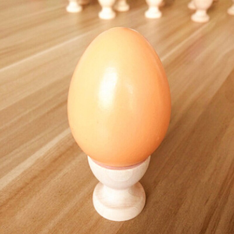 Holz Eier freundlicher Spielzeug Ultra Realistische Simulation Eier Graffiti Spielzeug DIY Malerei Farben Modell Spielzeug Für freundlicher