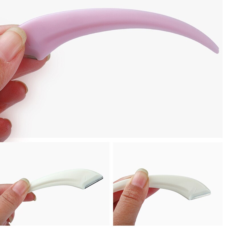 2pc/- delige set wenkbrauwscheermes, gezichtshaarverwijderaar, wenkbrauwtrimmer, mini make-up shaper, scheerapparaat 669