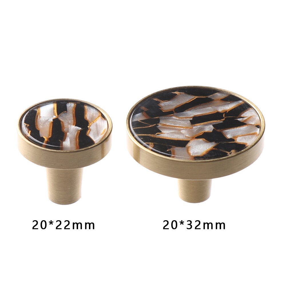 Shell pattern handles Door Knobs Handles For Cabinet Cupboard Zinc Alloy Furniture Drawer Pulls Furniture Accessories