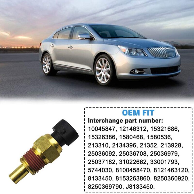 Engine Coolant Temperature Sensor Car Accessories for Chevrolet Buick GMC Oldsmobile Pontiac 80-14 TS10075