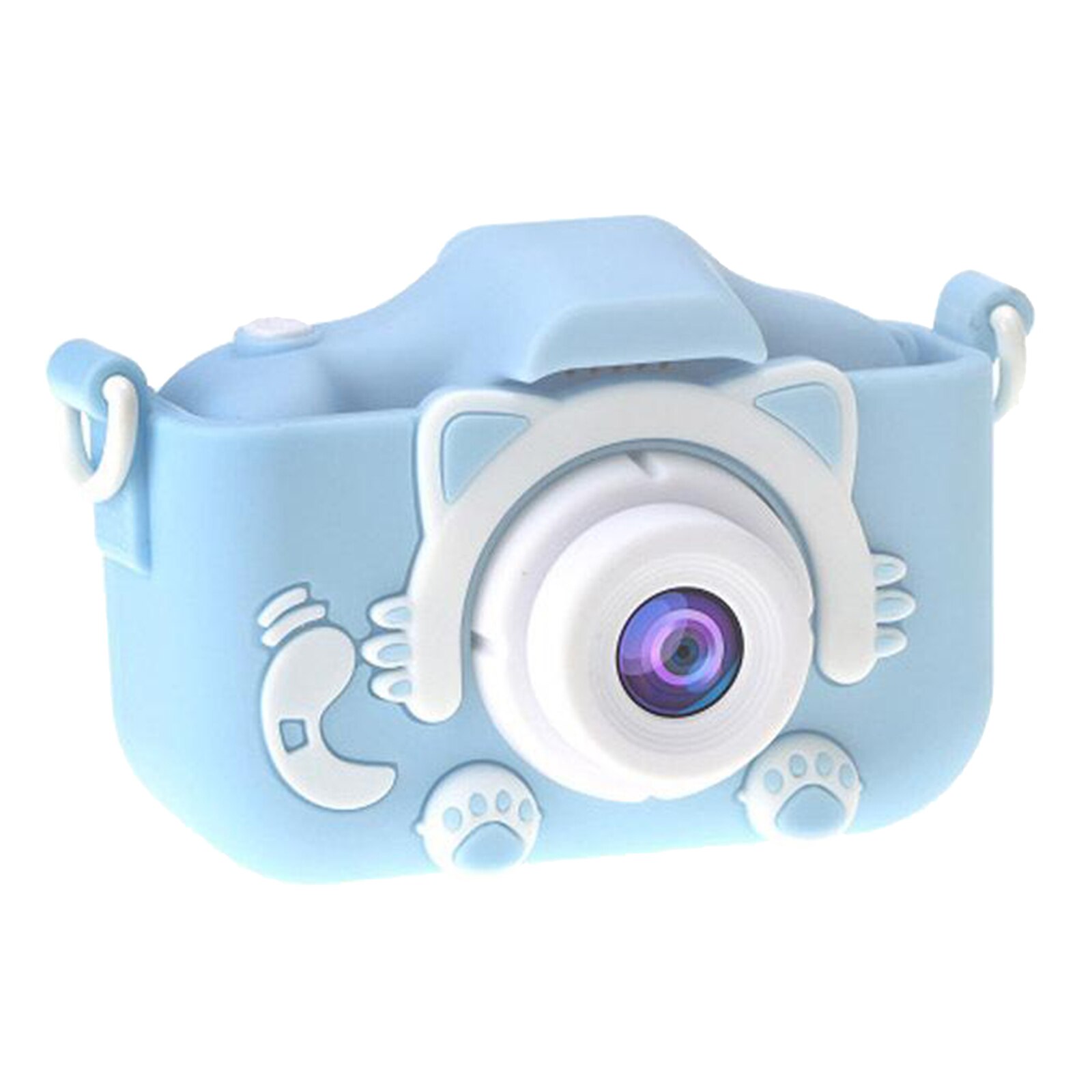 2.0 ''Mini Digitale Kinderen Camera Hd 1080P Ips Camera Speelgoed Cadeau Voor Kinderen: Blue Cat