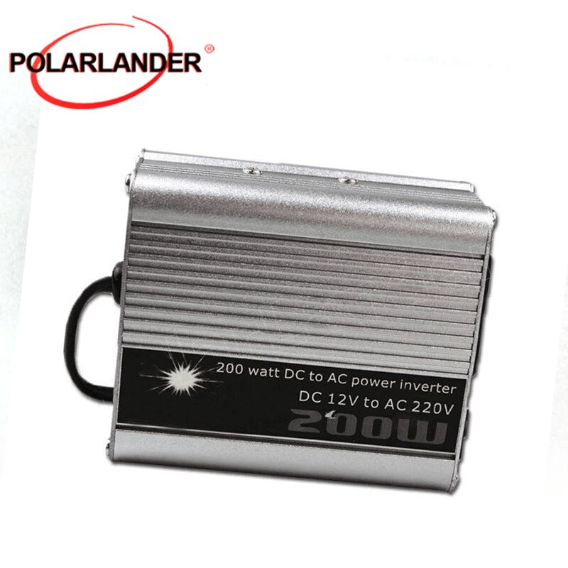 Modified Sine Wave Converter DC 12V to AC 220V car styling transformer Vehicle Power Supply 200W Inverter