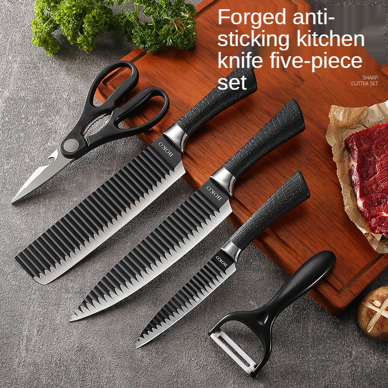 Yangjiang Forged Stainless Steel Manganese Steel Kitchen Knife Household Small Kitchen Knife Fruit Knife Chef Knife Meat Cleaver