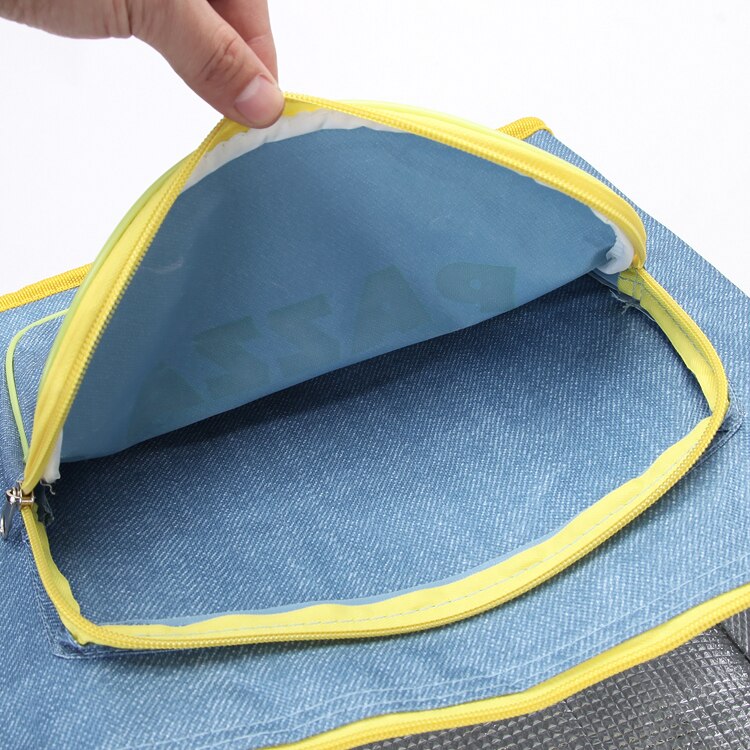 Insulated Picnic Cooler Bags Cake Pizza Lunch Picnic Box Insulated Cool Handbags Ice Pack Thermo Portable Insulation Pouch smlg