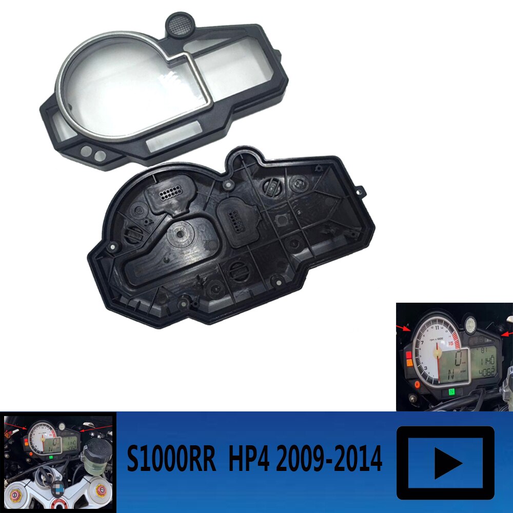 Accessoires de moto pour BMW S1000RR S1000 RR HP4 – tachymètre compteur de vitesse couvercle de boîte à instruments