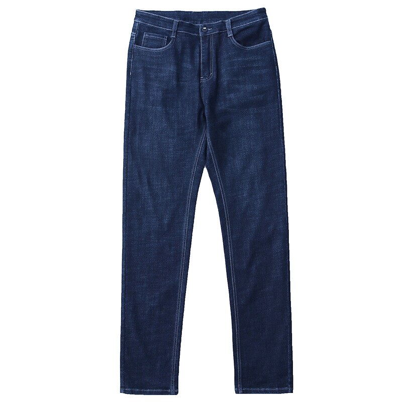 130cm alargar Vaqueros Hombre Otoño e Invierno elástico Jeans alto 190cm-220cm hombres Extra largo Denim Pantalones de talla grande 31-46