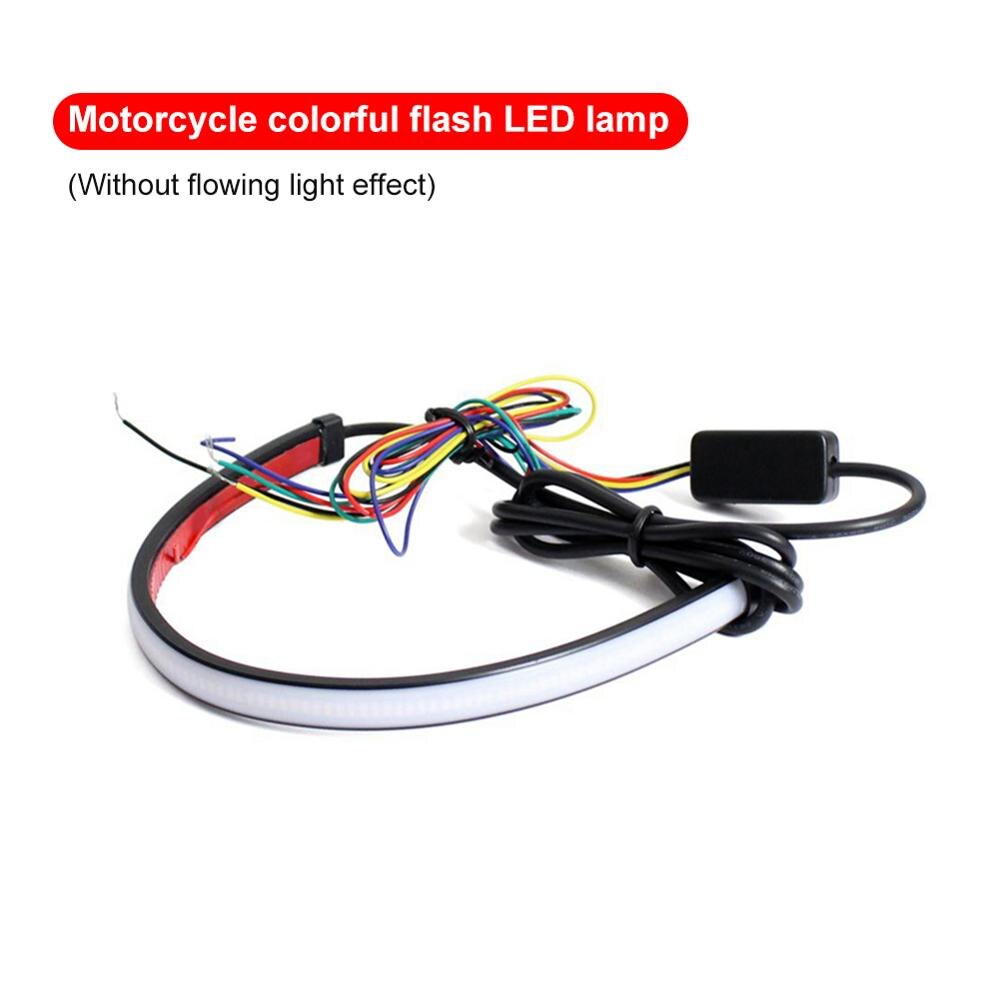 Motorcycle Tail Led Light Strip Sequential Switchback Flowing Led Tail Brake Turn Signal Strip Motorcycle Led Strip Accessories