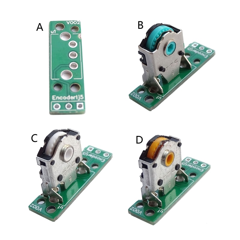 Mouse Wheel Encoder Decoder Mouse Middle Key Board for logitech G403 G603 G703 Mouse 9mm Silver /Green/Golden Core Set