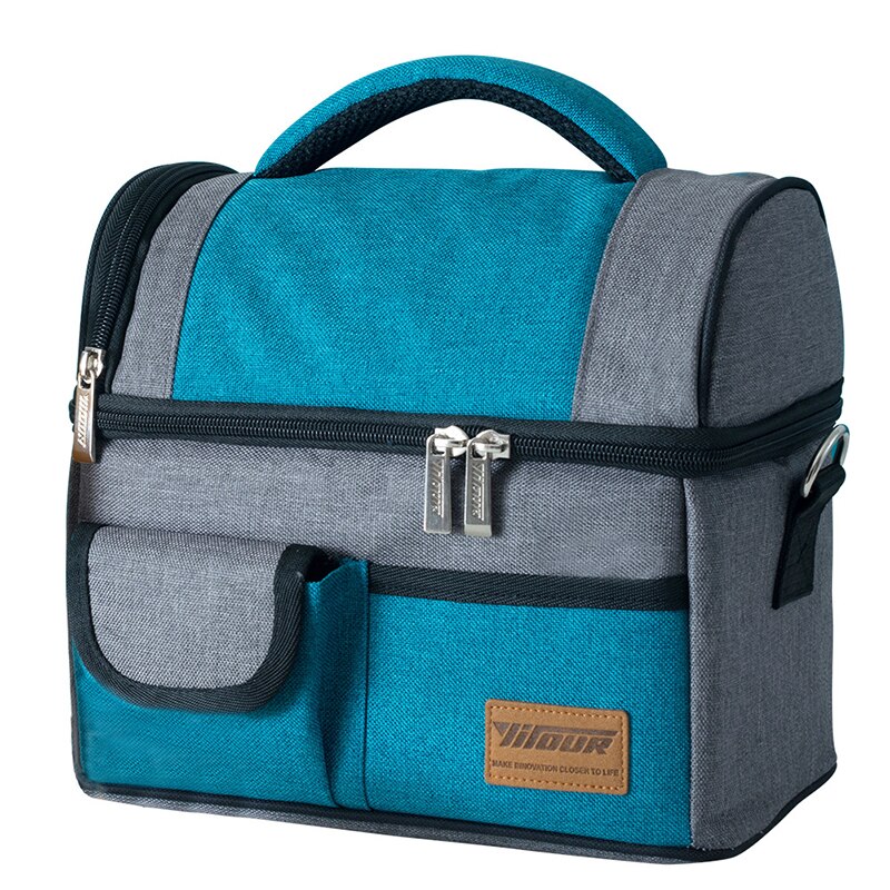 Thicken Large Cooler Bag Shoulder Big Insulated Bag Dry Ice Bags Portable Cooler Box Food Packing Container Ice Pack: Shouler portable