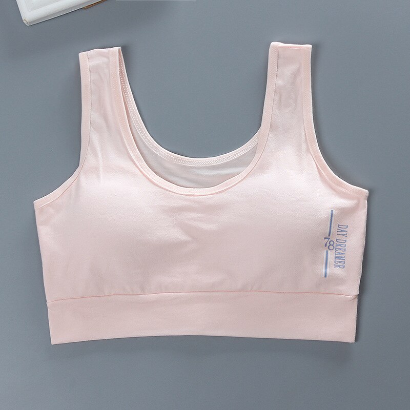 Girls bra vest cotton underwear middle school students 10-16 years old tube top sling sports bra 10 to 18 years old: 2