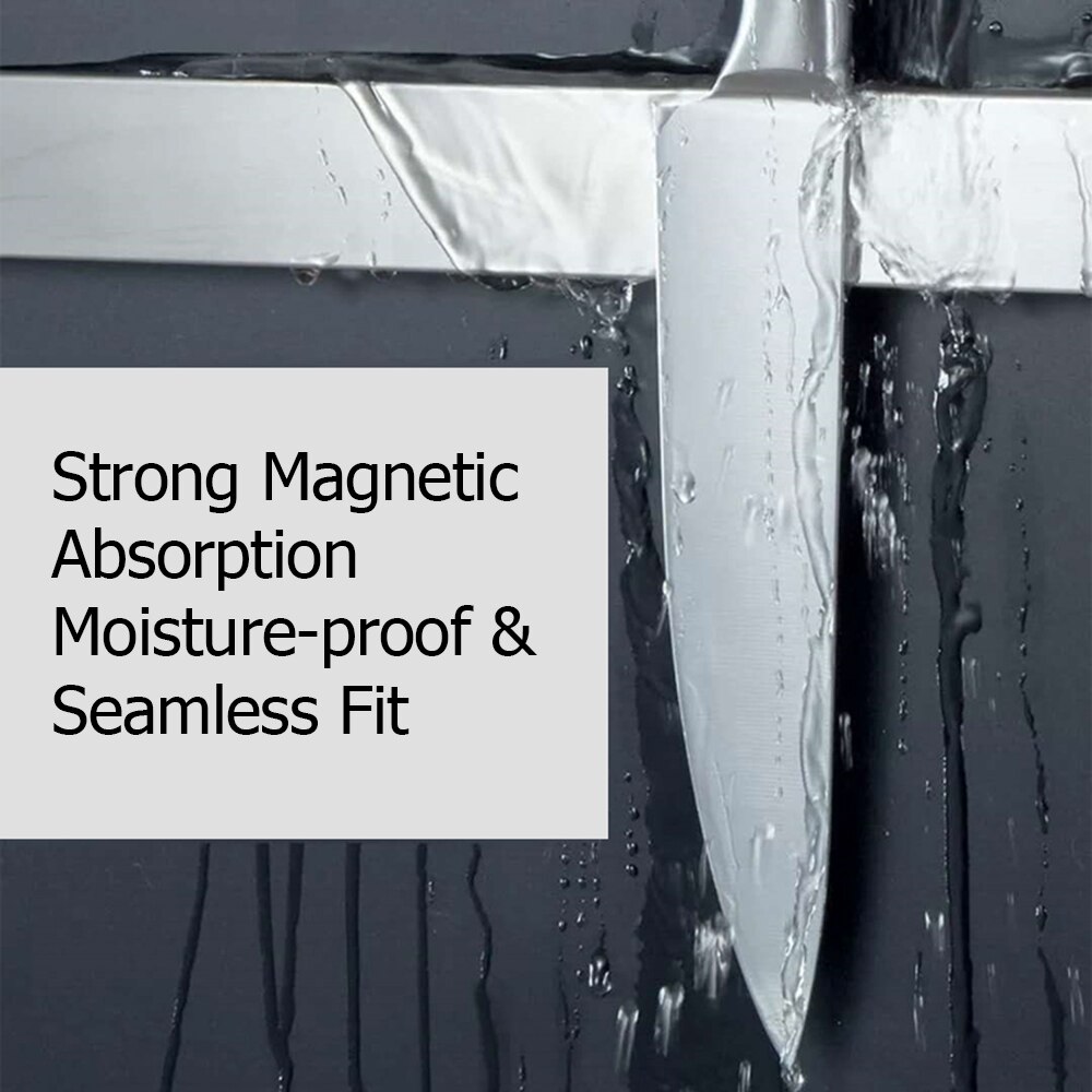 15 inch Magnetische Mes Houder Boor Gratis 304 Rvs Muur Opbergrek Haak voor Messen Keuken Accessoires Organisator