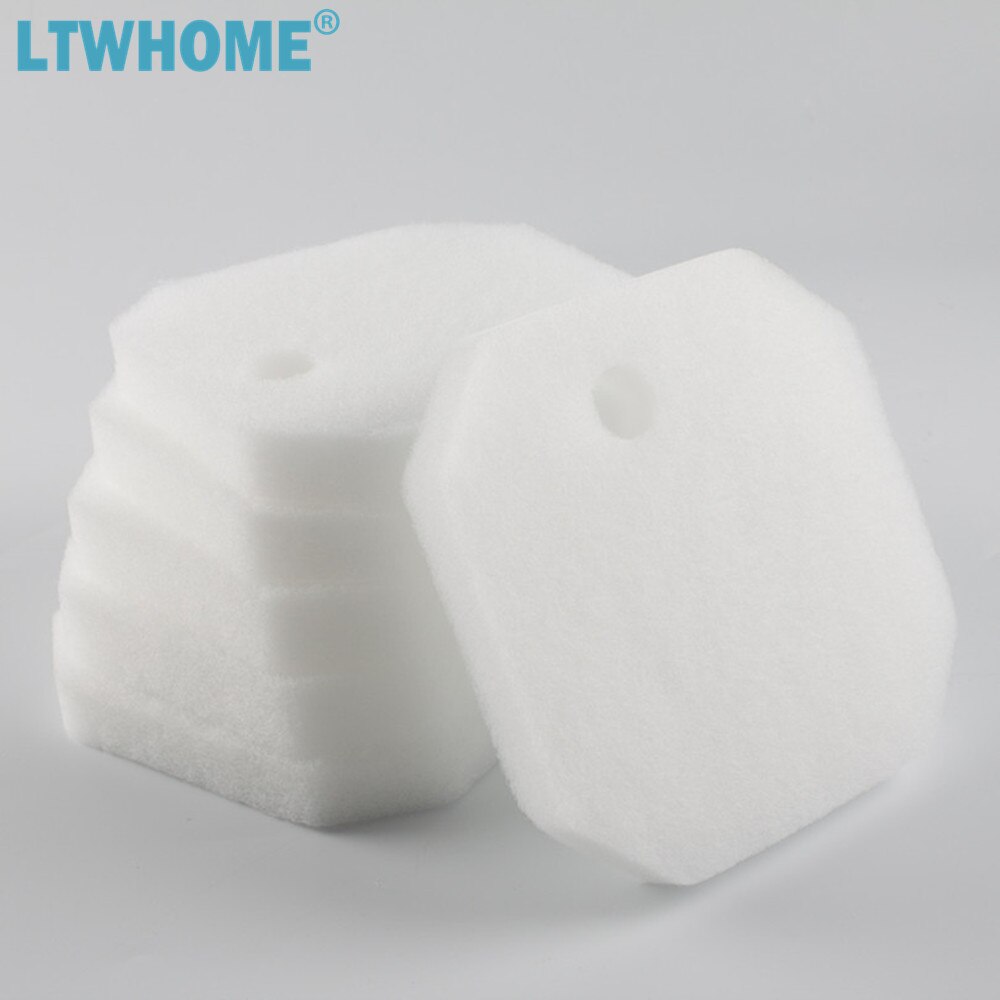 LTWHOME Ersatz Weiß Feine Filter Pads passen für Eheim 2616225 Professionelle 2222/2324 und Erfahrung 150/250/250T