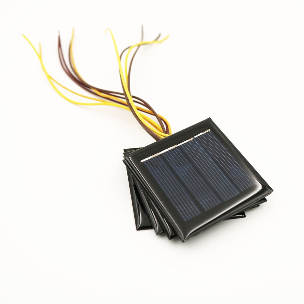 2V 100mA 0.2Watt extend wire Solar Panel Polycrystalline Silicon DIY Battery Charger Small Mini Solar Cell cable toy home lighti