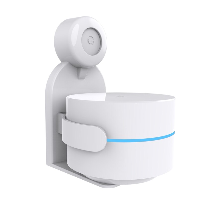 Wall Mount for -Google WiFi Accessories for -Google Mesh WiFi System and -Google WiFi Router Without Messy Wires W89C