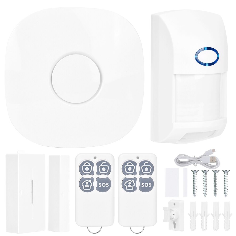 GSM Alarm Host Home Burglar Alarm Wireless Sensor ... – Grandado