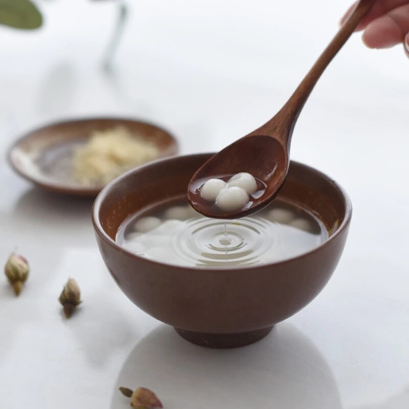 Cuillères à soupe japonaise en bois, cuillère à Dessert, petite cuillère à café en bois, cuillère à glace pour enfants, ustensiles de cuisine en bois, vaisselle 1 pièce
