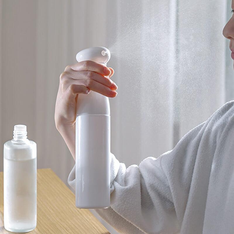 Ultra-fine Spray Bottle Ultra-fine Spray Bottle Detergent Deodorant empty Bottle Rotary Nozzle Garden Home the Bottle ABS: WHITE 500ML