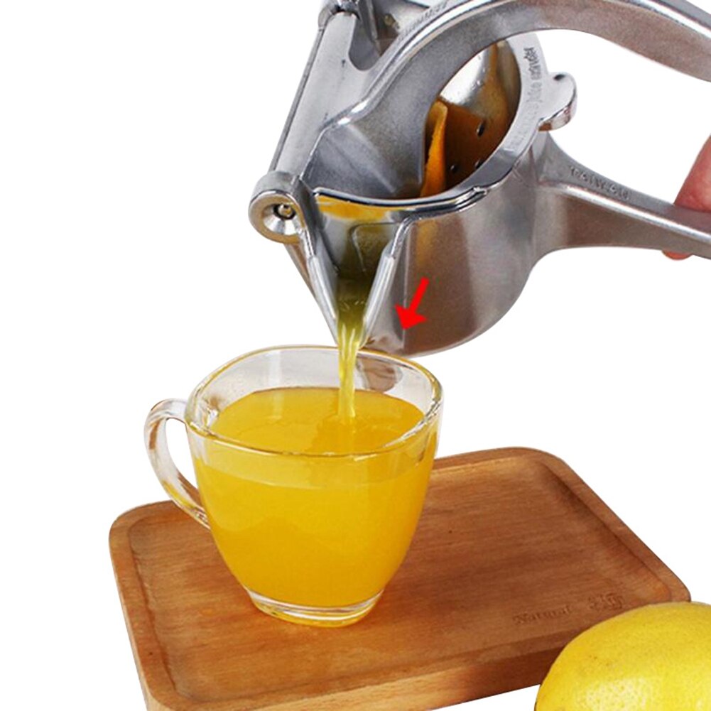 Frugtsaftpressere citronsaftpresser ekstraktor rustfrit stål bærbart manuelt klemeværktøj let at betjene til hjemmet
