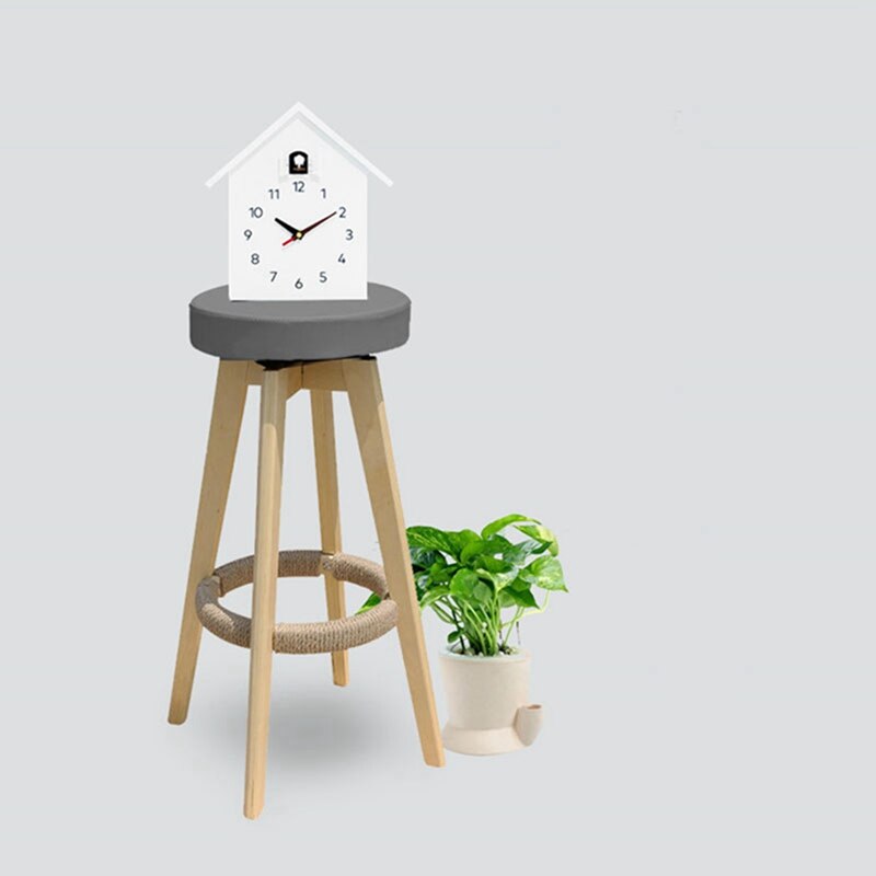 1pcs Thermometer Hygrometer Digital Alarm Clock & 1pcs Cuckoo Quartz Wall Clock Modern Bird Hanging Watch Decoration