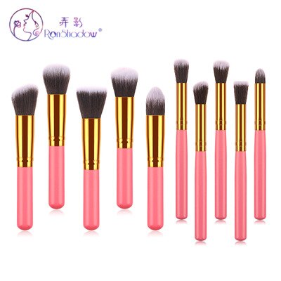 10Pc Synthetische Make-Up Borstel Set Cosmetics Foundation Mengen Blush Make-Up Tool Make Up Borstels Makeupfor Vrouwen Foundation Brush: 5