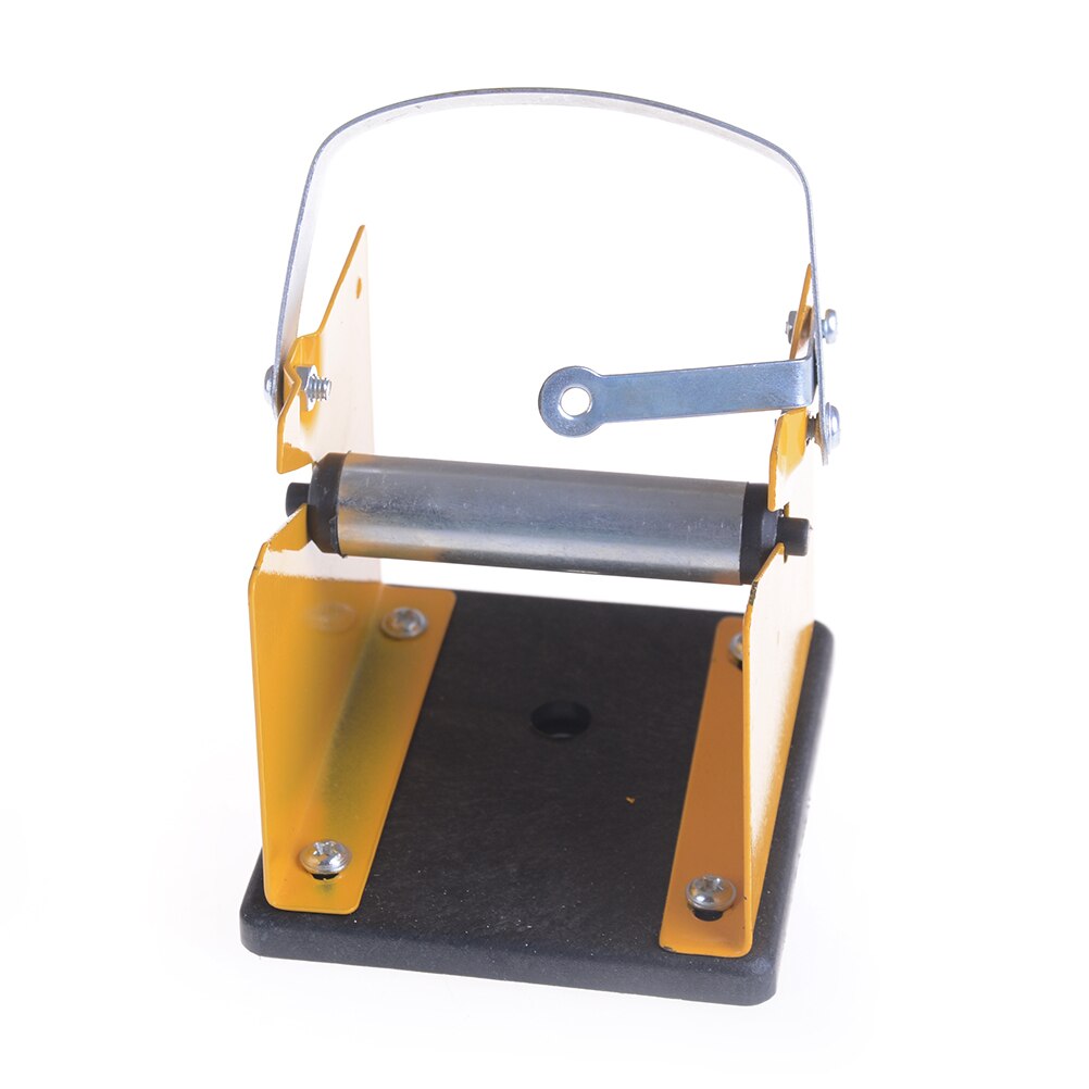 Top metal loddetrådholder understøtter justerbar loddemaskine dispenser stativ tin management spool feeder elektrisk svejsning