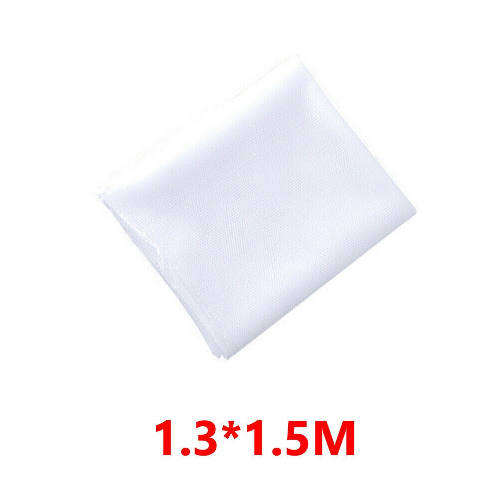 Magnetic Window Mesh Door Curtain Snap Net Guard Mosquito Fly Bug Insect Screen Door & Window Screens@11: White 130 x 150 mm