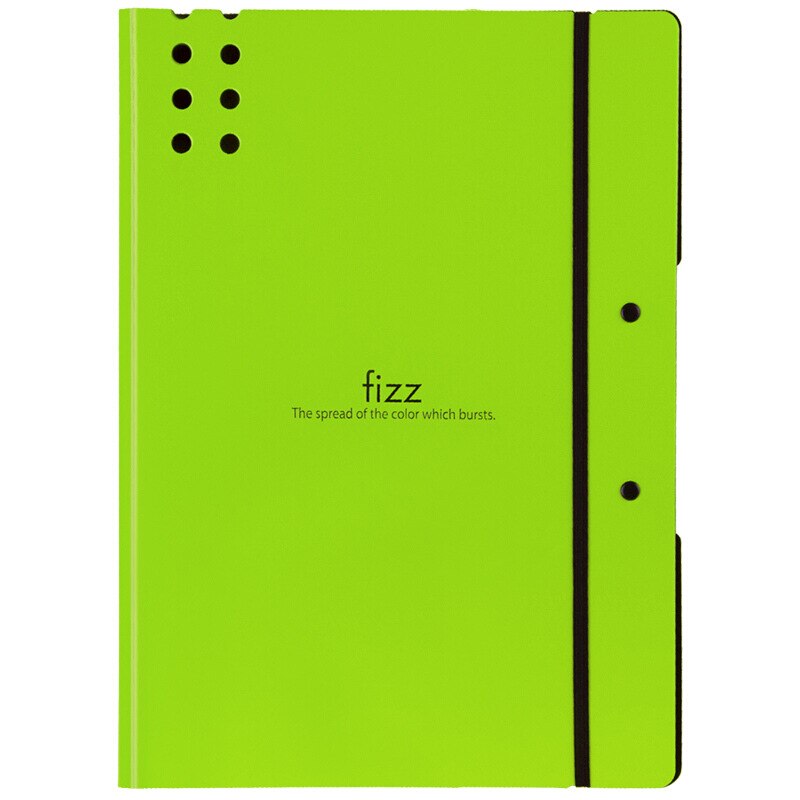 file folder PP board a4 horizontal folder multifunction file clip board for students office school supplies business: Elastic rope-green