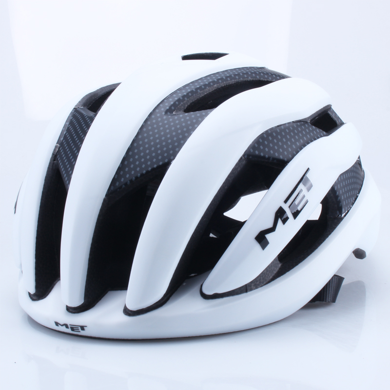 MET TRENTA Capacete de ciclismo profissional mtb bicicleta de estrada patinação de velocidade para homens mulheres mountain bike equitação scooter elétrico capacete: Marrom