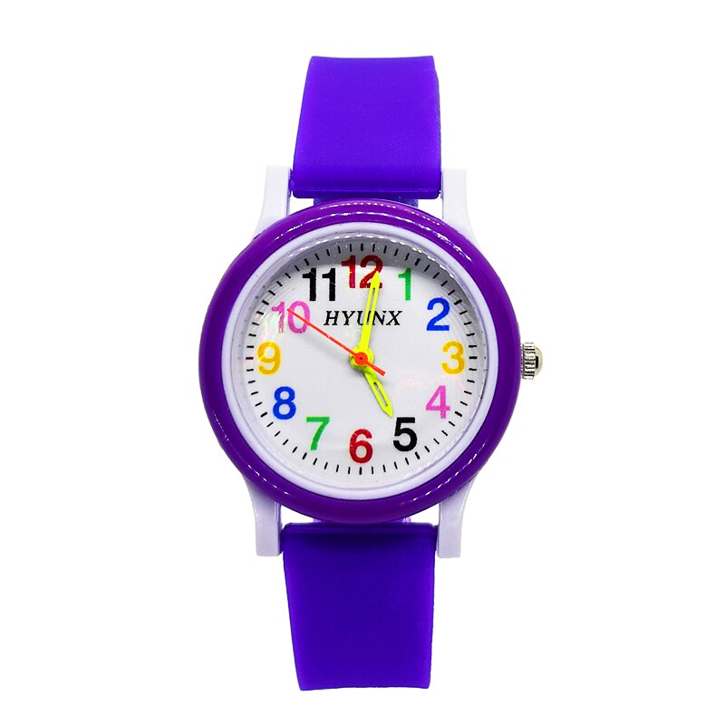 Quartz Kinderen Horloge Baby Leren Om Tijd Klok Kinderen Horloges Kids Kerstcadeau Kind Digitale Elektronica Horloge