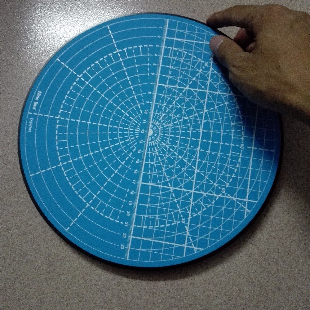 Rotating Cutting Mat Multi-function Rotary Patented Rotating Disk Circle Cutting Plate Table (Random Color) No.509